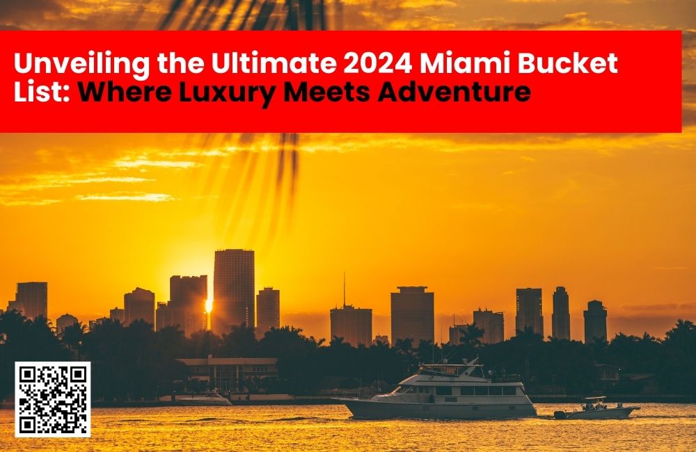 Title: Unveiling the Ultimate 2024 Miami Bucket List: A Luxury SUV ...
